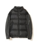 UNDERCOVER/アンダーカバー/ Leather sleeve down jacket 