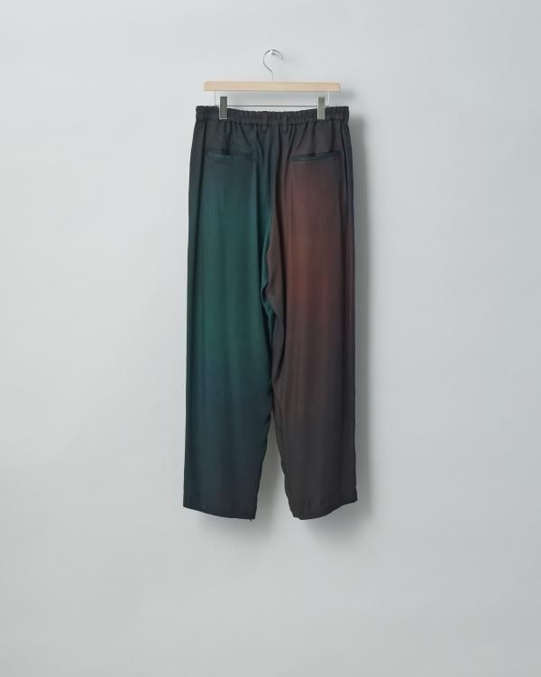 stein シュタイン CUPRO WIDE EASY TROUSERS INSECTE WEB STORE 〔インセクト〕visvim(ビズビム)yohji yamamoto pour homme(ヨウジヤマモト プールオム)soloist(ソロイスト)undercover(アンダーカバー)stein(シュタイン)正規取扱店通販サイトです。 stein(シュタイン) CUPRO GRADATE TROUSERS