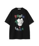 Undercover/С/ TEE ROSE UNDER COVER-BLACK