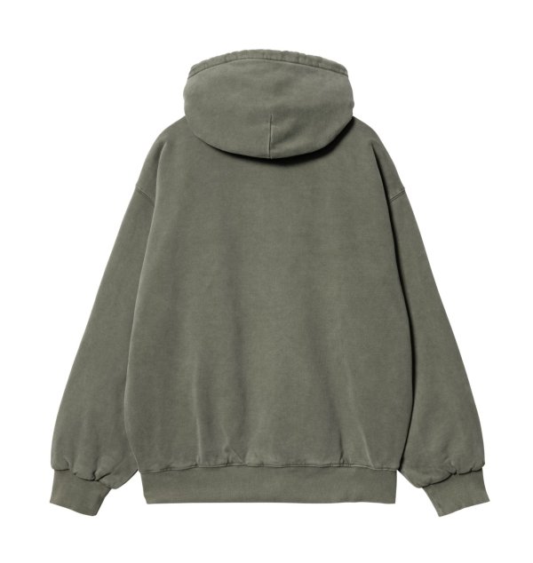 Carhartt/カーハート/ HOODED VISTA JACKET-SmkGreen GarmentDyed