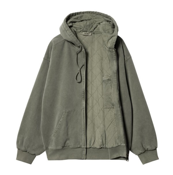 Carhartt/カーハート/ HOODED VISTA JACKET-SmkGreen GarmentDyed