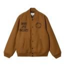 Carhartt/ϡ/ WORK VARSITY BOMBER -Deep H Brown