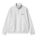 Carhartt/ϡ/ HALF ZIP AMERICANSCRIPT SWEATSHIRT-Ash Heather