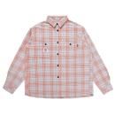 CHALLENGER/チャレンジャー/ L/S CHECK SHIRT-ORANGE