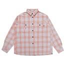 CHALLENGER/󥸥㡼/ L/S CHECK SHIRT-ORANGE