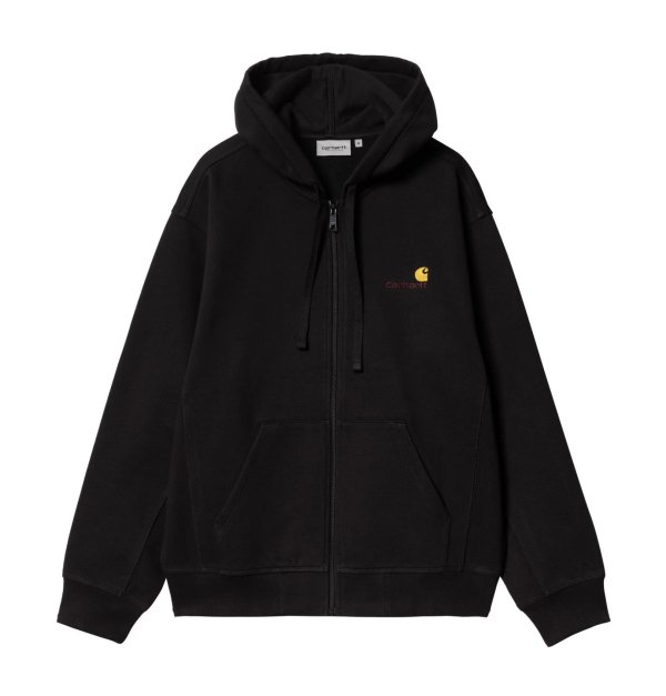 Carhartt/カーハート/ HOODED AMERICAN SCRIPT JACKET-Black - INSECTE WEB STORE  〔インセクト〕visvim（ビズビム）yohji yamamoto pour homme（ヨウジヤマモト