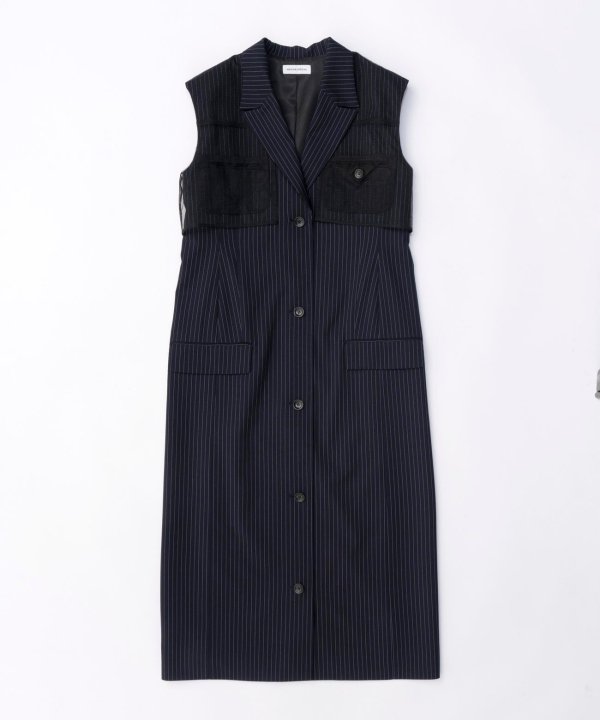 MAISON SPECIAL / メゾンスペシャル / Tailored Gilet One-piece Dress / テーラードジレワンピース