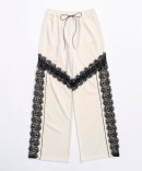MAISON SPECIAL / ᥾󥹥ڥ / Lace Docking Jersey Pants / 졼ɥå󥰥㡼ѥ