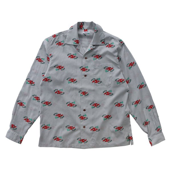 GAVIAL/ガヴィル/ l/s aloha shirts "yamori"