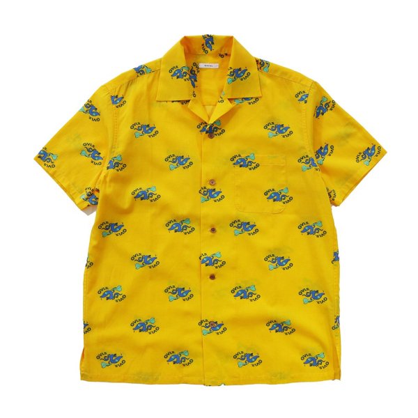 GAVIAL/ガヴィル/ s/s aloha shirts "yamori"