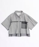 MAISON SPECIAL / ᥾󥹥ڥ / See-through Layered Tulle Shirt / 롼쥤䡼ɥ塼륷