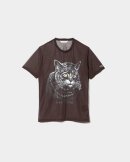beautiful people / ӥ塼ƥեԡץ /sheer jersey huge cat print T-shirt