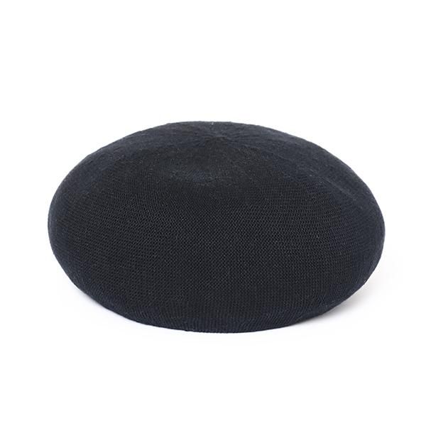 【L】CHALLENGER チャレンジャー COTTON BERET CHALLENGER/チャレンジャー/ COTTON BERET-BLACK - INSECTE WEB