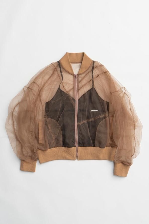 公式サイト - ハイブランドの新作が続々登場 PRANK PROJECT (プランクプロジェクト) / Tulle Bomber Jacket ジャケット・アウター