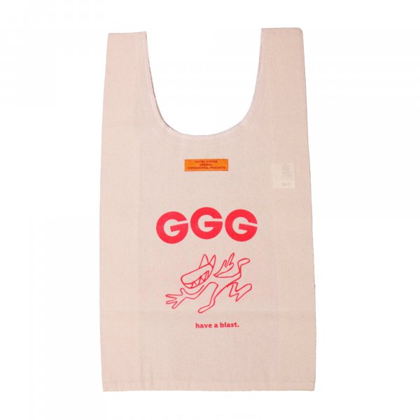 GAVIAL/ガヴィル/ cotton marche bag 