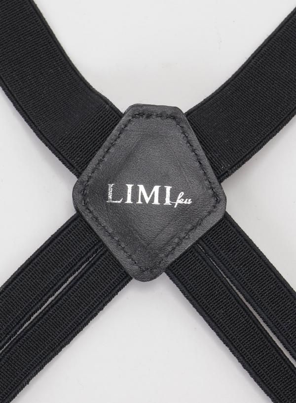★大人気商品★ RUBBER feu/リミフゥ/ LIMI SUSPENDER PIERCED WITH BELT 小物