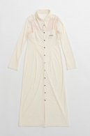 PRANK PROJECT  (ץ󥯥ץ) / Velour Combi Shirt Dress