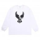 CHALLENGER/󥸥㡼/ L/S OVAL EAGLE TEE -WHITE