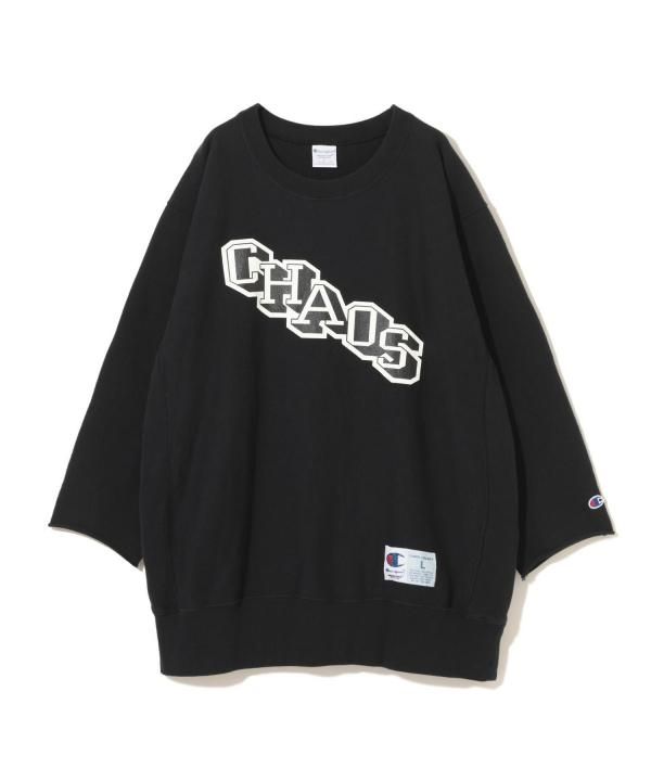 アンダーカバー✖️チャンピオン CHAOS七部袖スウェット 新品