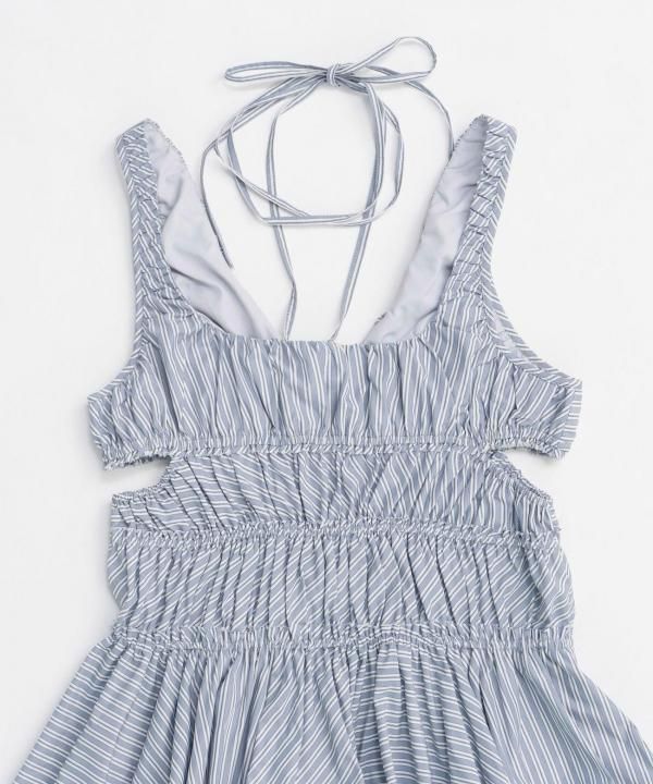 MAISON SPECIAL / メゾンスペシャル / 2way Shirring Taffeta