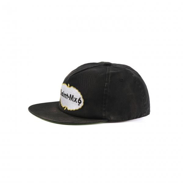 セントマイケル 5PANEL CAP / EAT ME キャップ 新品 EAT ME 5PANEL CAP(FREE BLACK): (c)SAINT Mxxxxxx｜WILDSIDE