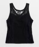 MAISON SPECIAL / メゾンスペシャル / 2way See-through Combination Tank Top /2WAYシースルーコンビタンクトップ