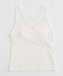 MAISON SPECIAL / メゾンスペシャル / 2way See-through Combination Tank Top /2WAYシースルーコンビタンクトップ