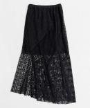 MAISON SPECIAL / メゾンスペシャル /Lace Fabric Docking Skirt / レースドッキングスカート