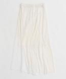 MAISON SPECIAL / メゾンスペシャル /Lace Fabric Docking Skirt / レースドッキングスカート