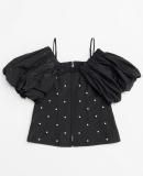 MAISON SPECIAL / メゾンスペシャル / Pearl Volume Sleeve Tops / パールボリュームスリーブトップス