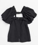 MAISON SPECIAL / メゾンスペシャル / Jacquard Volume Sleeve Tops / ジャガードボリュームスリーブトップス