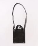 beautiful people / ビューティフルピープル / Vinyl logo tape Sacoche bag