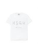 <img class='new_mark_img1' src='https://img.shop-pro.jp/img/new/icons43.gif' style='border:none;display:inline;margin:0px;padding:0px;width:auto;' />MSGM / エムエスジーエム /ブラッシュロゴTシャツ