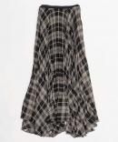 MAISON SPECIAL / メゾンスペシャル / Circular Pleated Plaid Skirt / サーキュラープリーツチェックスカート
