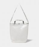 beautiful people / ӥ塼ƥեԡץ / plaid vinyl logo tape shoulder bag
