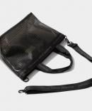 beautiful people / ӥ塼ƥեԡץ / plaid vinyl logo tape bag M
