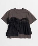 MAISON SPECIAL / メゾンスペシャル / Docking Twisted T-shirt / ドッキングツイステッドTシャツ