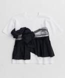 MAISON SPECIAL / メゾンスペシャル / Docking Twisted T-shirt / ドッキングツイステッドTシャツ