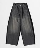 MAISON SPECIAL / ᥾󥹥ڥ / Cut Docking Curve Denim Pants / åȥɥå󥰥֥ǥ˥