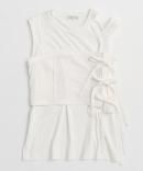 MAISON SPECIAL / ᥾󥹥ڥ / Ribbon Bare Sleeveless TEE / ܥ٥Ρ꡼TEE