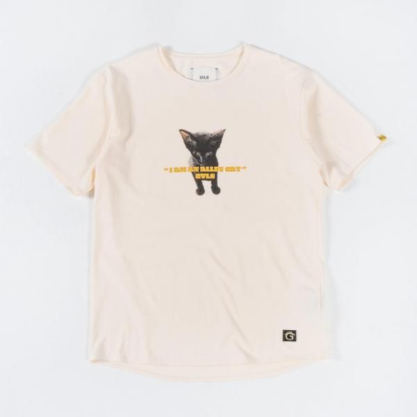 GAVIAL / ガヴィル / s/s round tee_"I AM ALLEY CAT"