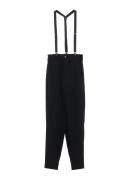 LIMI feu / リミフゥ / DOUBLE SATIN SUSPENDER PANTS