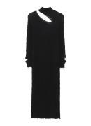 LIMI feu / ߥե / FLOWER SHIRRING SLIT DRESS
