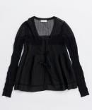 MAISON SPECIAL / メゾンスペシャル / Sheer Peplum Cardigan / シアーぺプラムカーディガン