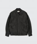<img class='new_mark_img1' src='https://img.shop-pro.jp/img/new/icons1.gif' style='border:none;display:inline;margin:0px;padding:0px;width:auto;' />yoke / ヨーク / Leather Flight Jacket