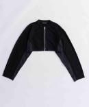 MAISON SPECIAL / ᥾󥹥ڥ /Different Material Docking Sweat Cardigan/Ǻɥå󥰥åȥǥ