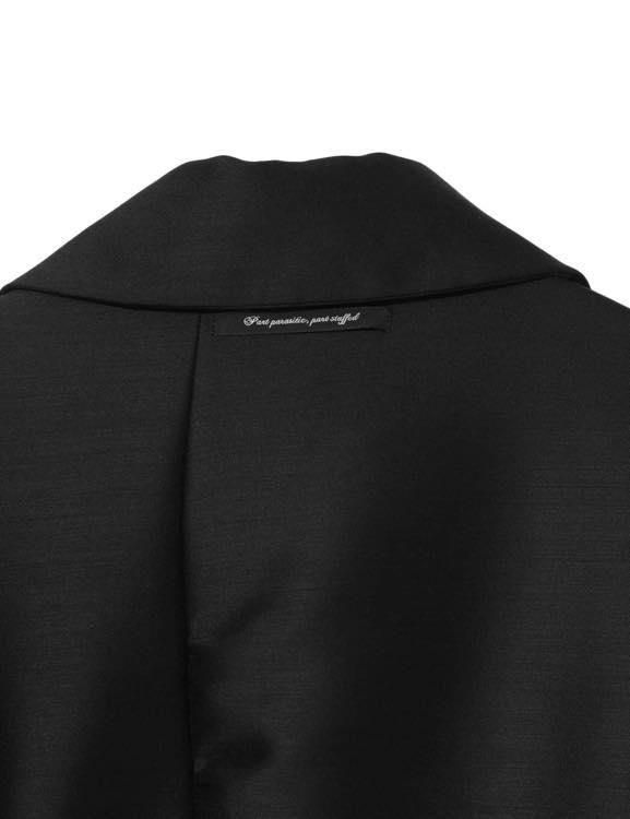 UNDERCOVER　Double Breasted Chester Coat Nlievara Men's Trench Coat Medium Long Style Zipper Spliced