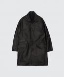 <img class='new_mark_img1' src='https://img.shop-pro.jp/img/new/icons1.gif' style='border:none;display:inline;margin:0px;padding:0px;width:auto;' />yoke / 衼 / Leather Balmacaan Coat