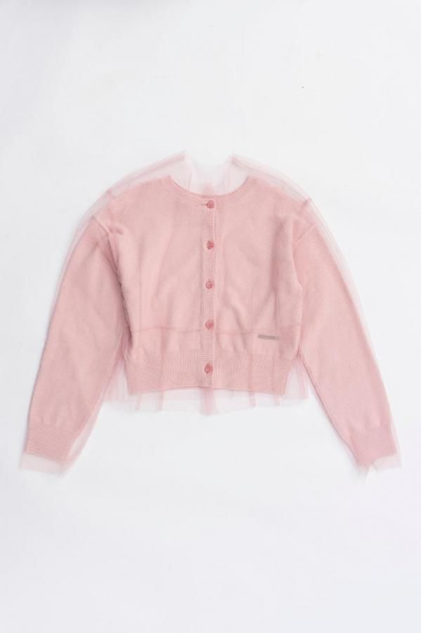 チュールコンビニットカーディガン プランクプロジェクト　完売品 PRANK PROJECT (プランクプロジェクト) / Reversible Tulle Knit